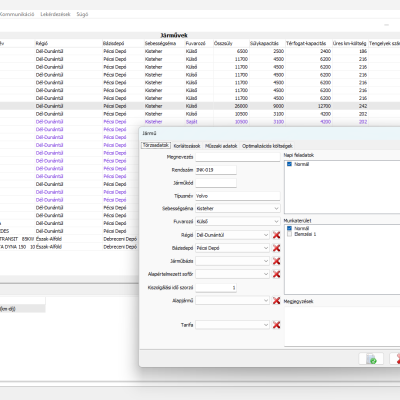 2. Járművek karbantartása.
