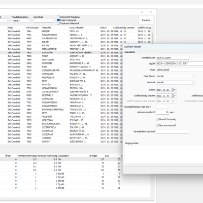 3. Szállítási feladatok böngészése, karbantartása.